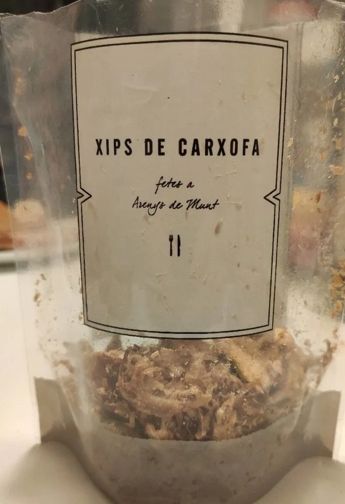 Xips de carxofa