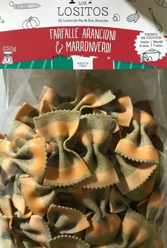Farfalle Arancioni & Marronverdi