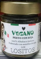 Pesto con Soja Vegano