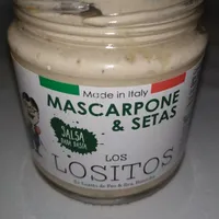 Salsa Mascarpone y Setas