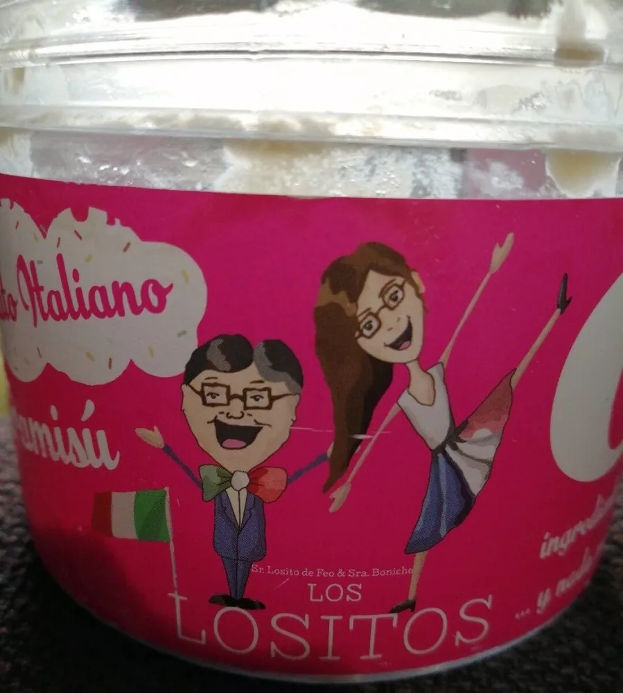 Helado de tiramisú