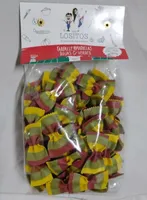Farfalle amarillas Rojas y verdes