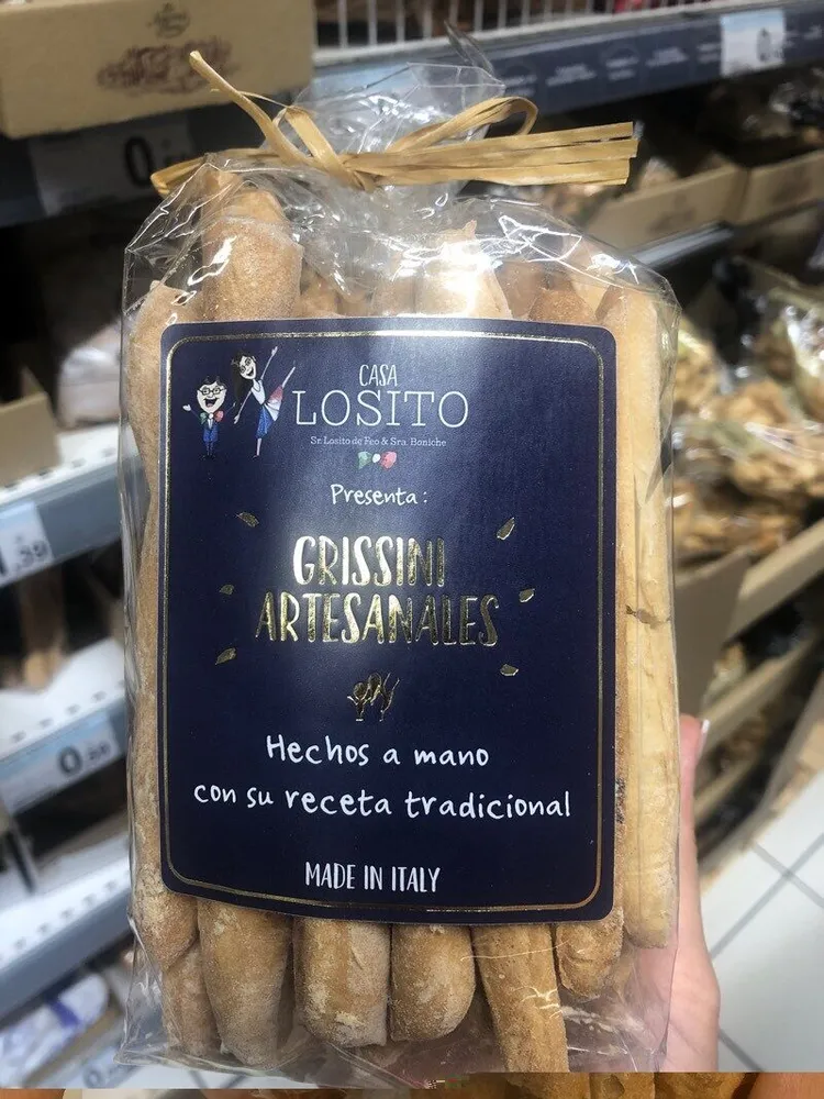 Grissini artesanales