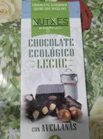 Chocolate ecológico leche con avellana