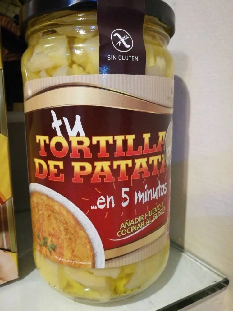 Preparado para tortilla sin cebolla sin gluten