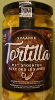 Tortilla avec des légumes