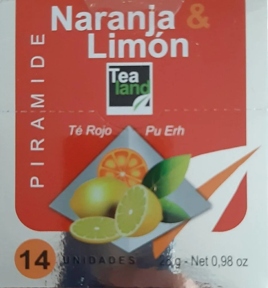 Té Orange & lemom