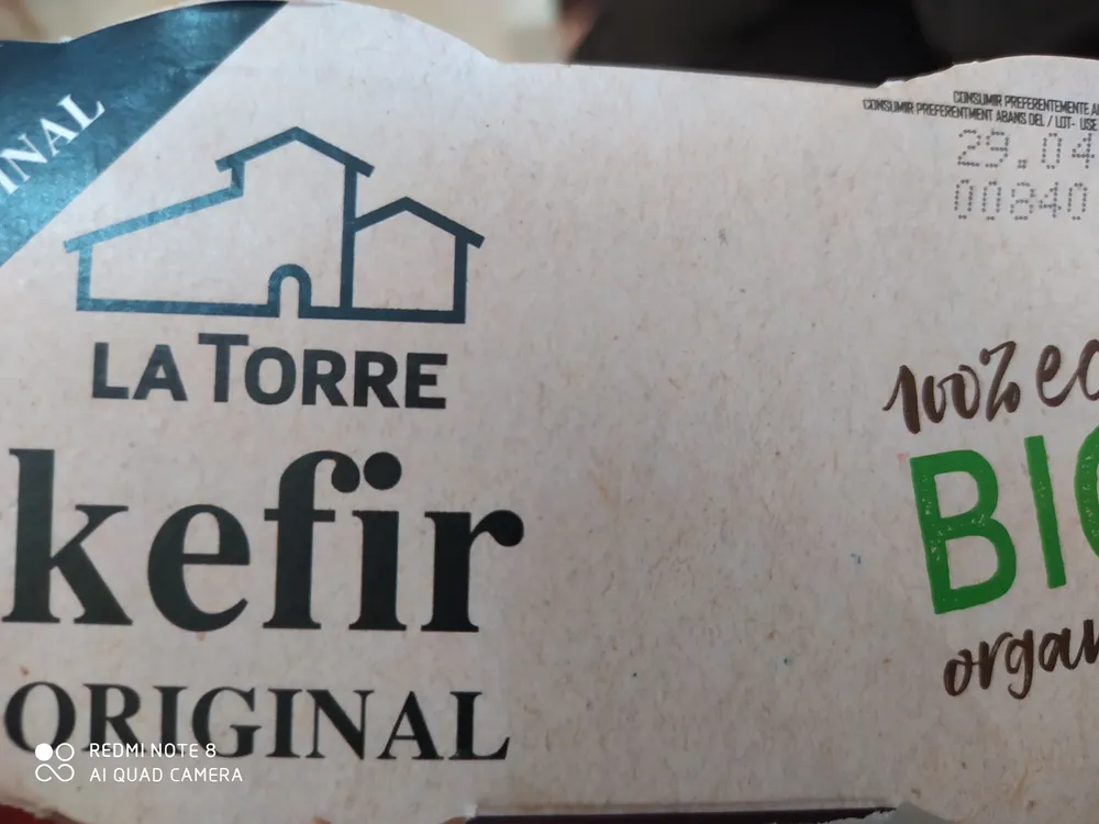 kefir ecológico