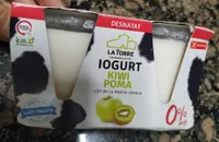 Yogur kiwi manzana