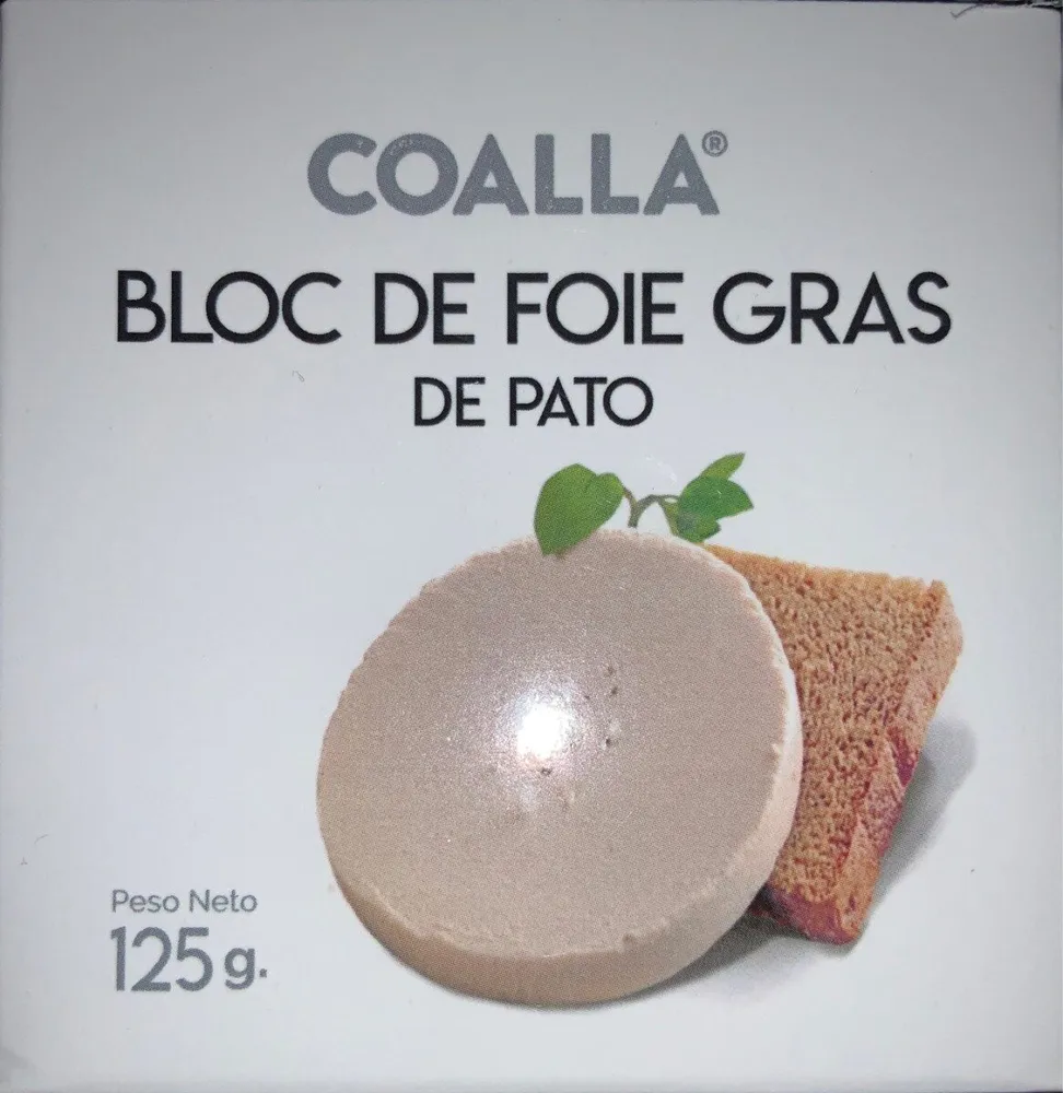 Bloc de foie gras de pato