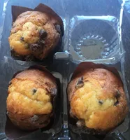 Muffins con chips de chocolate