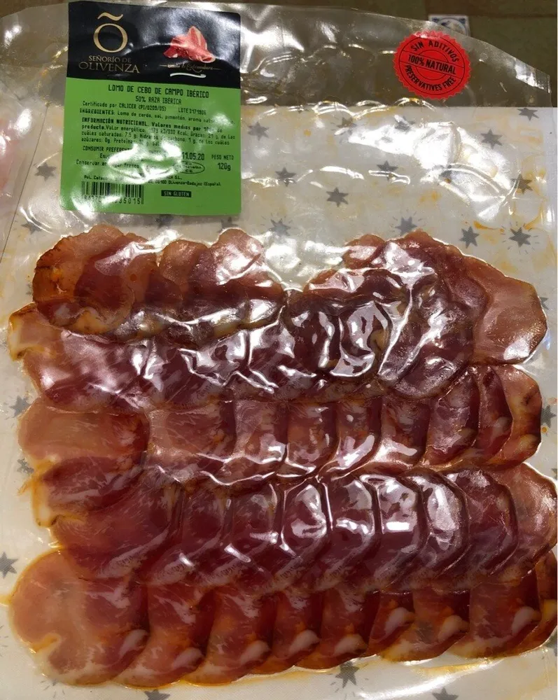 Lomo de cebo de campo iberico