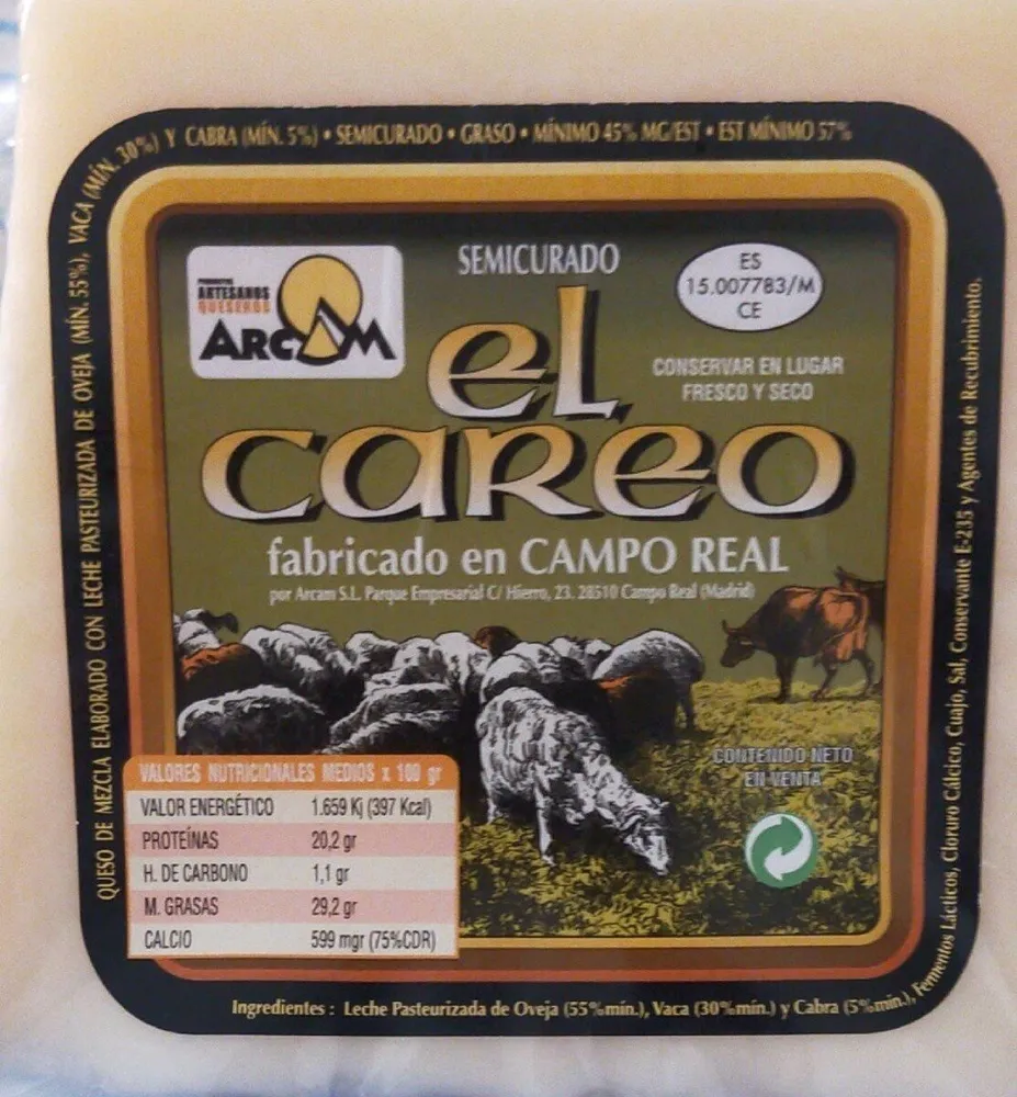 Queso oveja semicurado