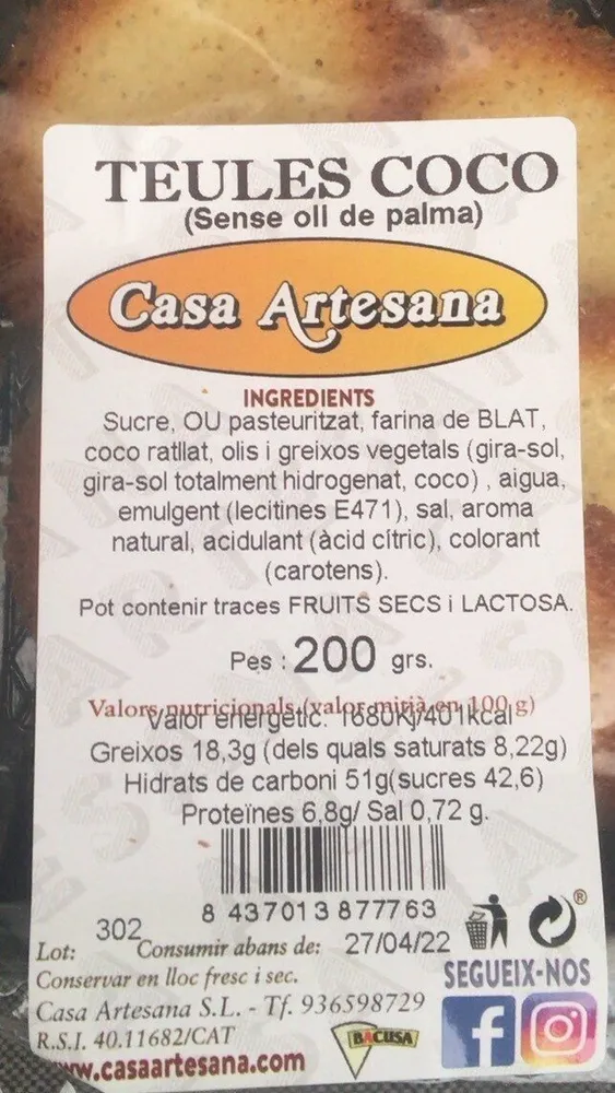 Teules coco