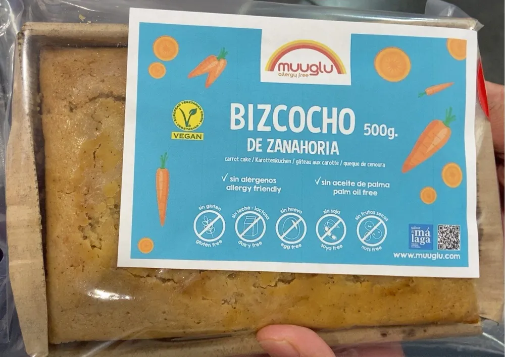 Bizcocho de zanahoria