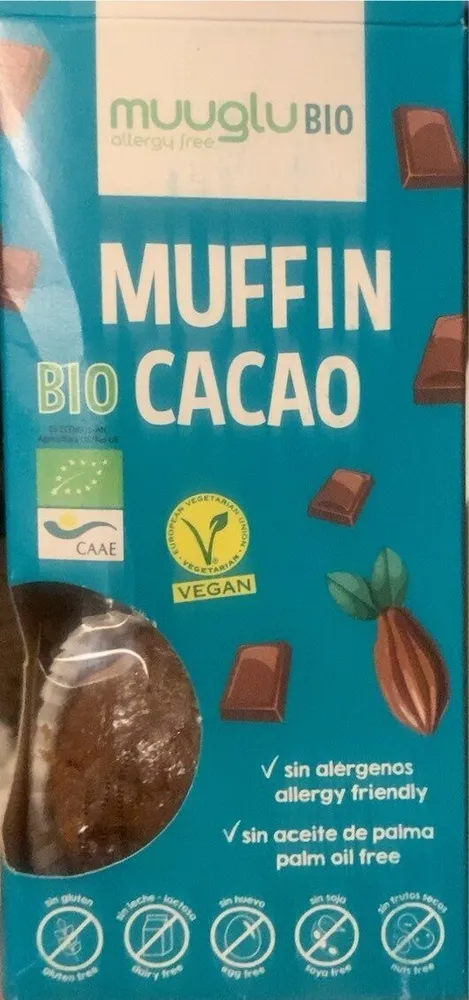 Muffin cacao bio