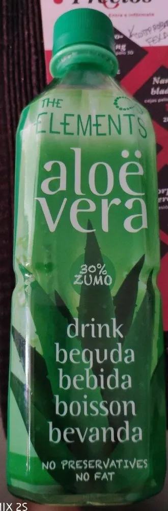 Bebida de aloe vera