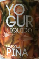 Yogur líquido sabor piña