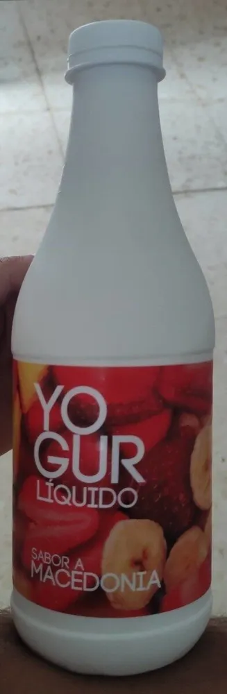 Yogur líquido sabor a macedonia