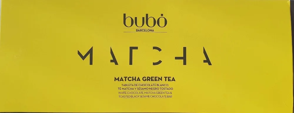 BUBÓ Matcha Green Tea
