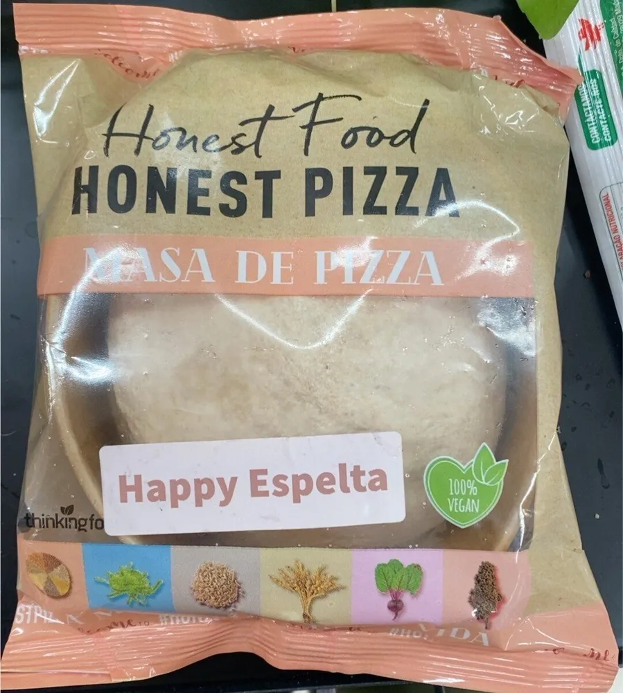 Masa de pizza espelta