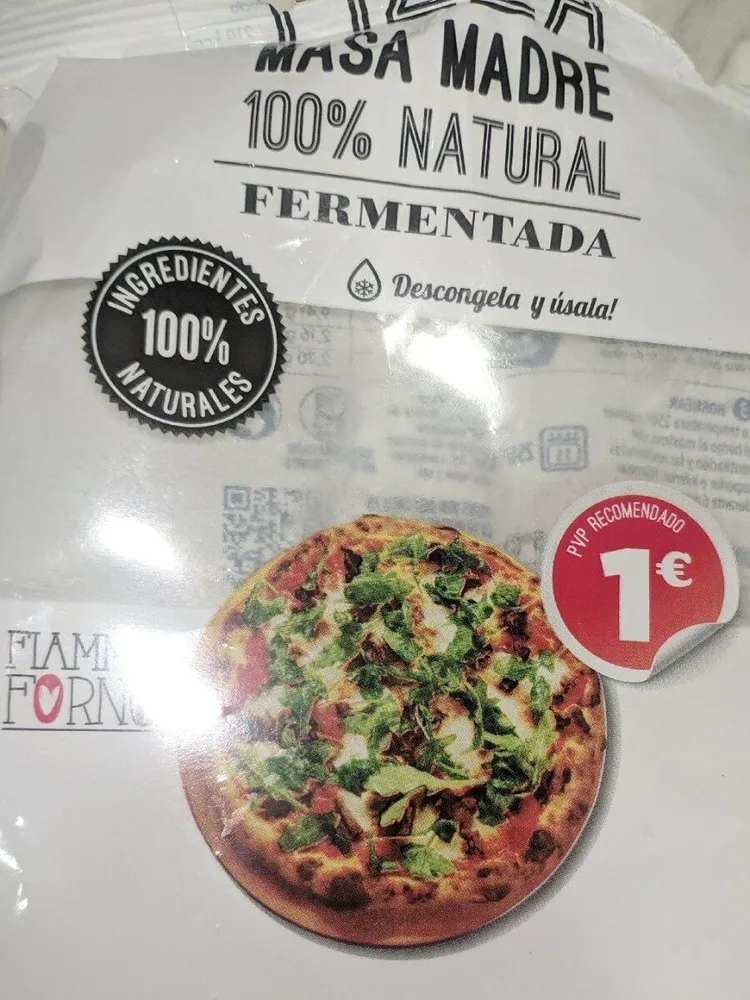 Pizza masa madre