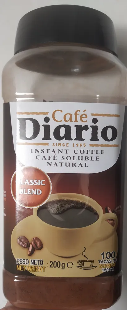 Café soluble natural Diario
