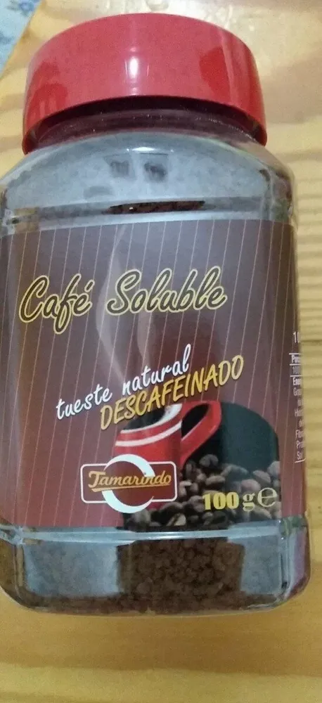 Café soluble tueste natural descafeinado