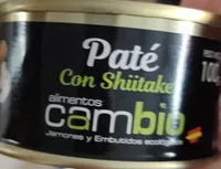 Paté con shiitake