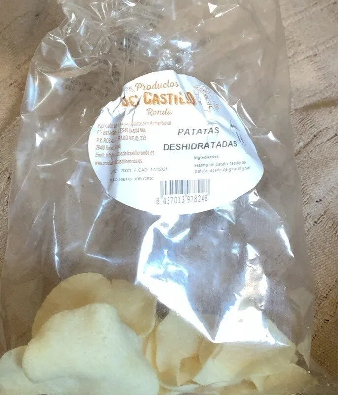 Patatas deshidratadas