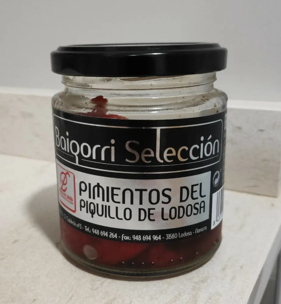 Pimientos del piquillo de Lodosa