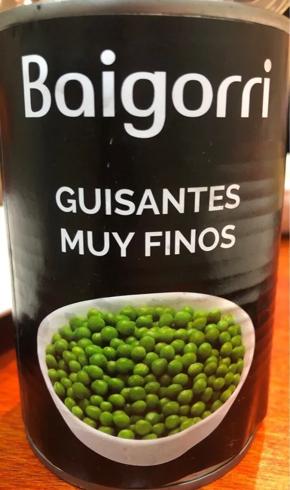 Baigorrih guisantes muy finos
