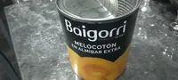 Melocotón en almíbar