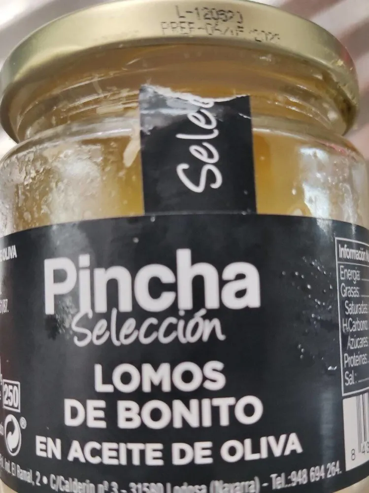 Lomos de bonito en aceite de oliva