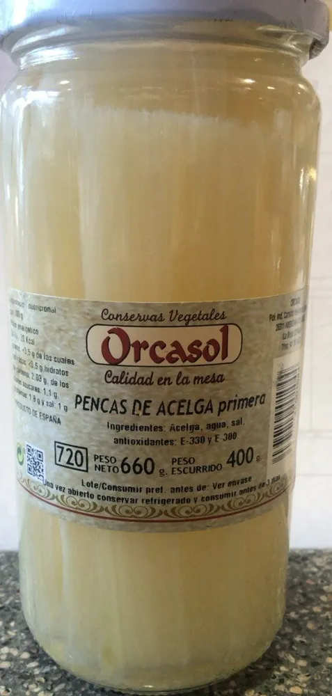 PENCAS DE ACELGA