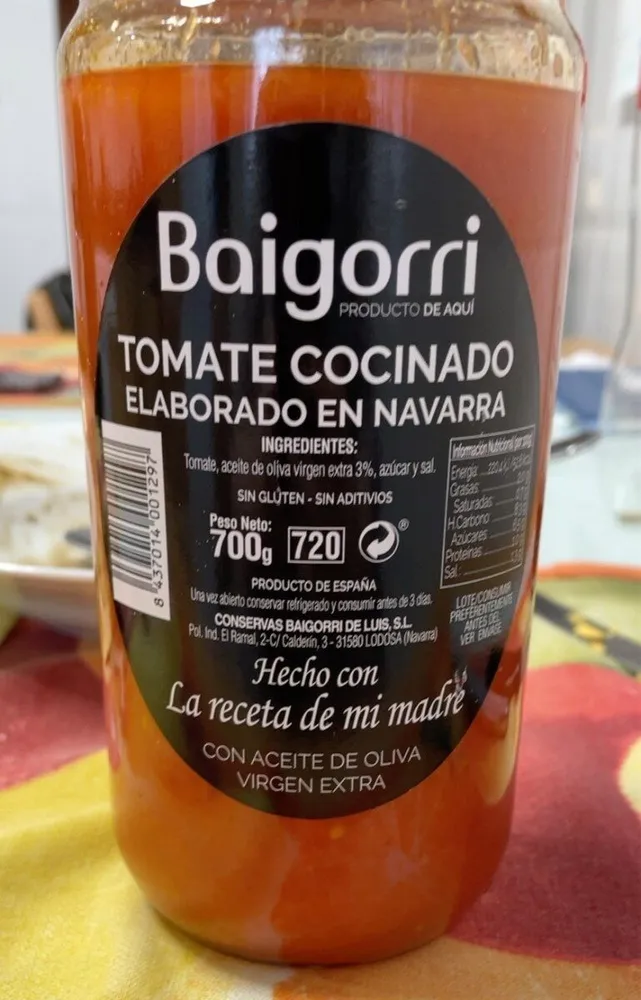 Tomate cocinado