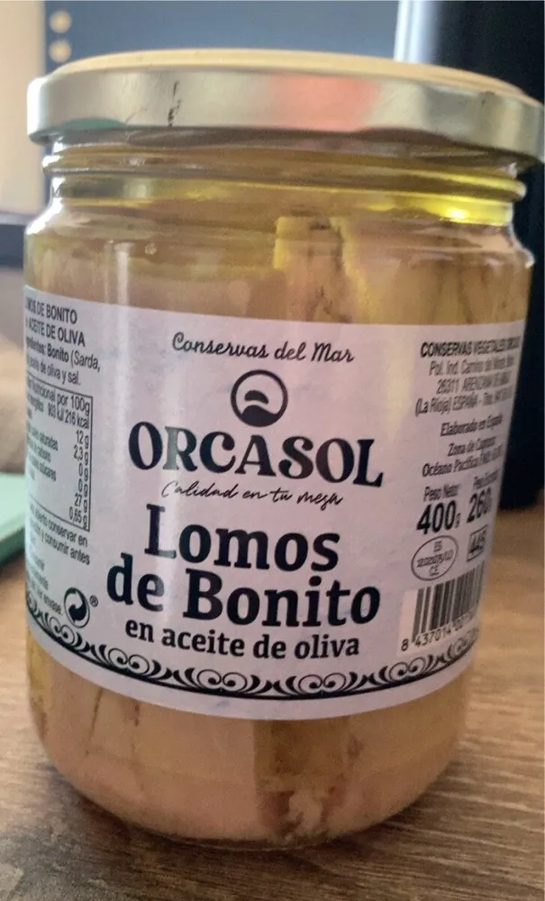 Lomos bonito en aceite oliva
