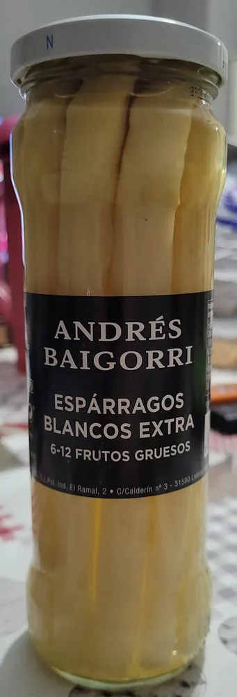 Espárragos blancos extra