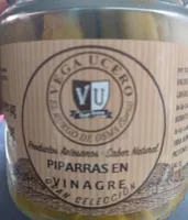 Piparras en vinagre
