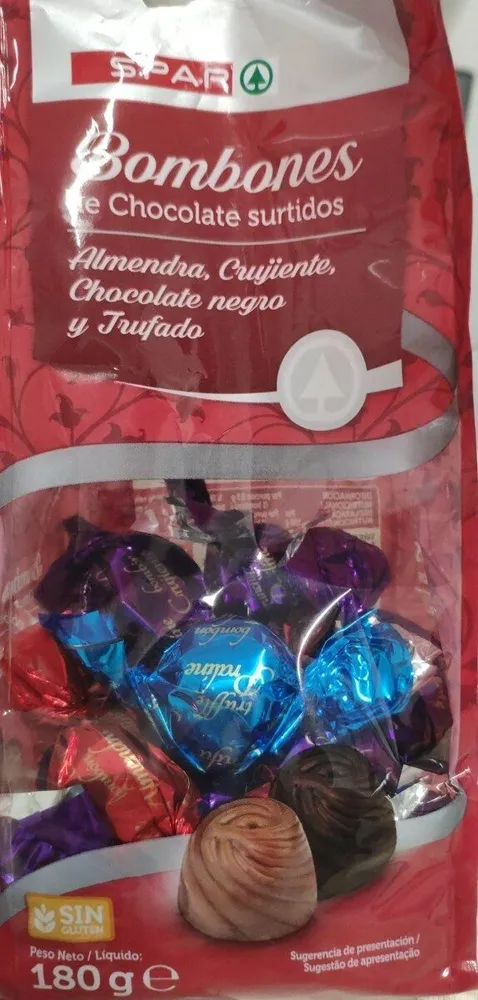 Bombones de chocolate surtidos