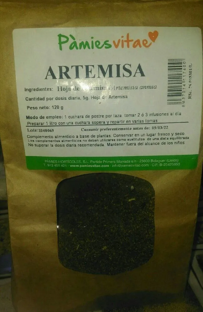 Hoja de Artemisa / Artemisa annua