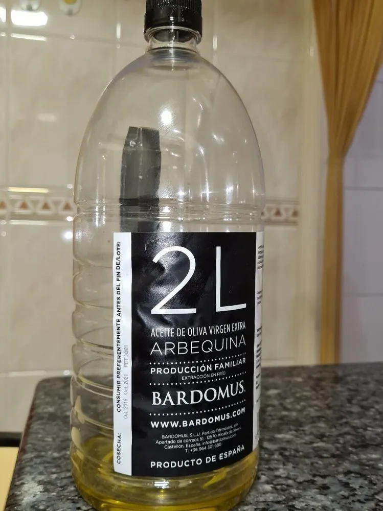 Aceite de oliva virgen extra Arbequina
