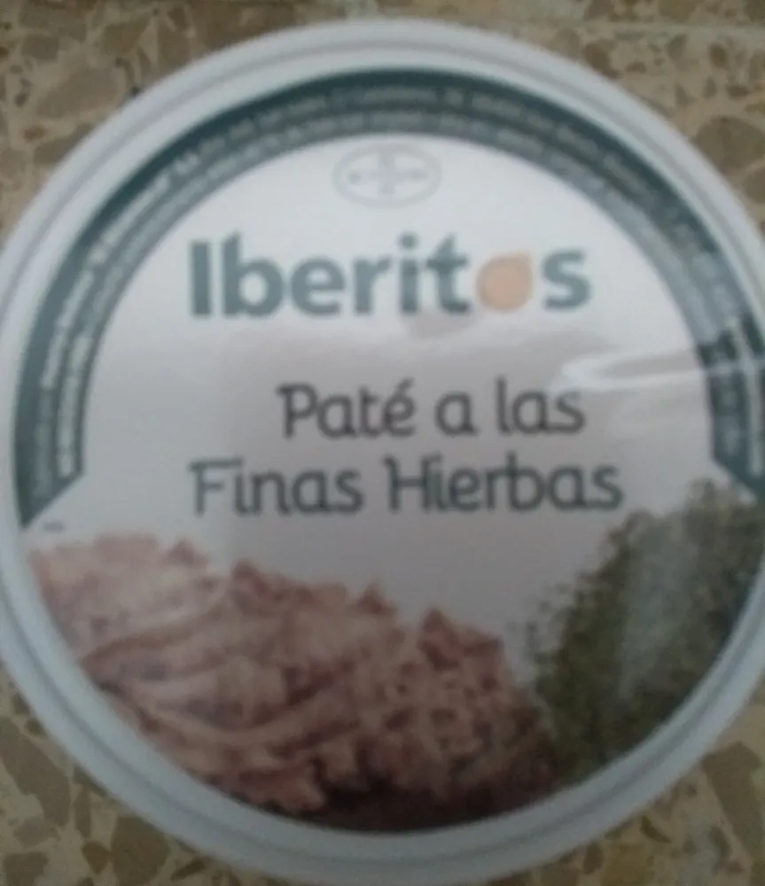 Paté finas hierbas