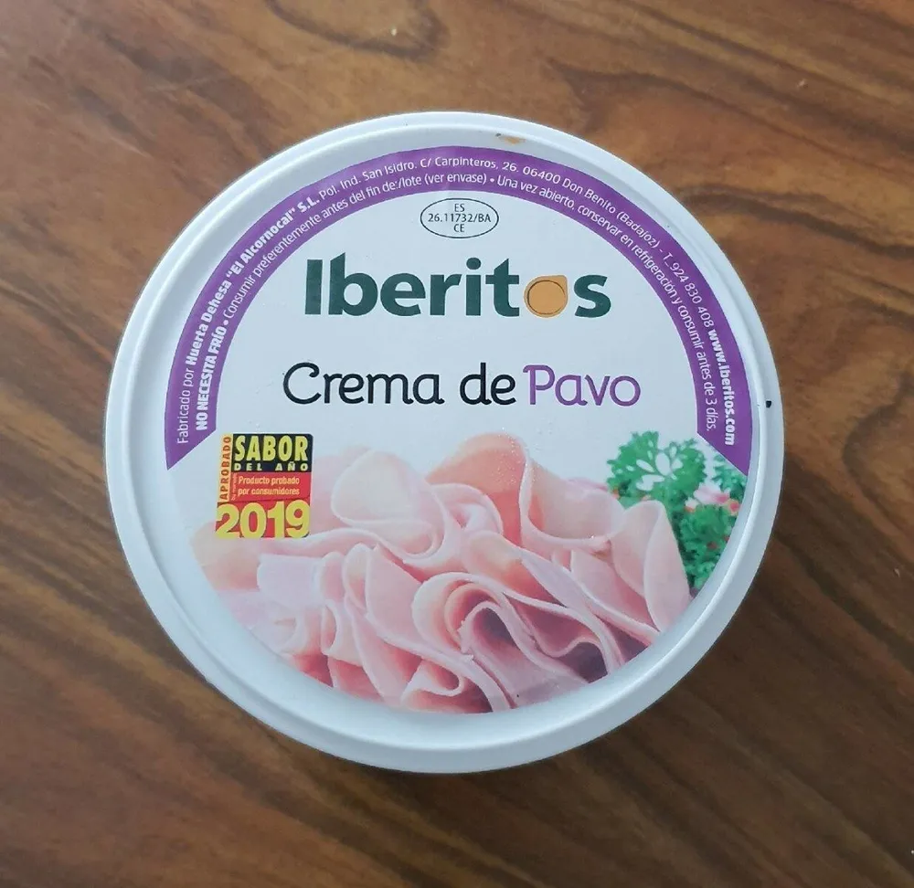 Crema de Pavo