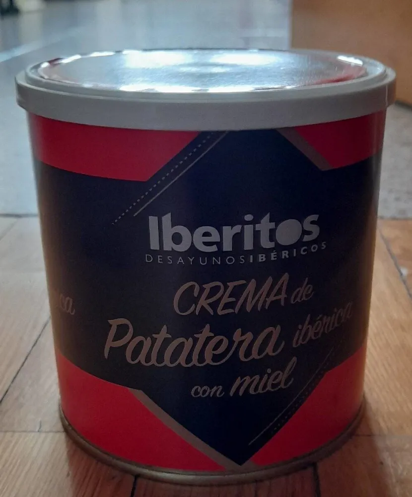 Crema de ptatatera ibérica con miel