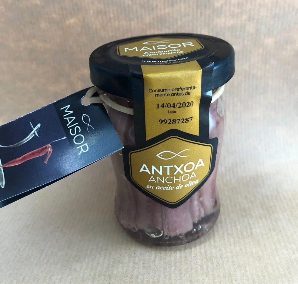 Anchoas en aceite de oliva