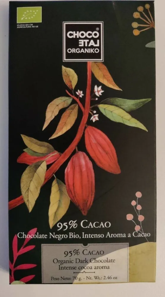 Chocolate negro 95% cacao