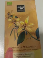 Chocolate con leche de vainilla de Madagascar