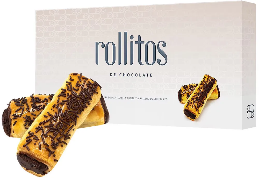 Rollitos de chocolate