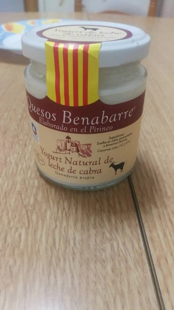 Yogurt Natural de Leche de Cabra